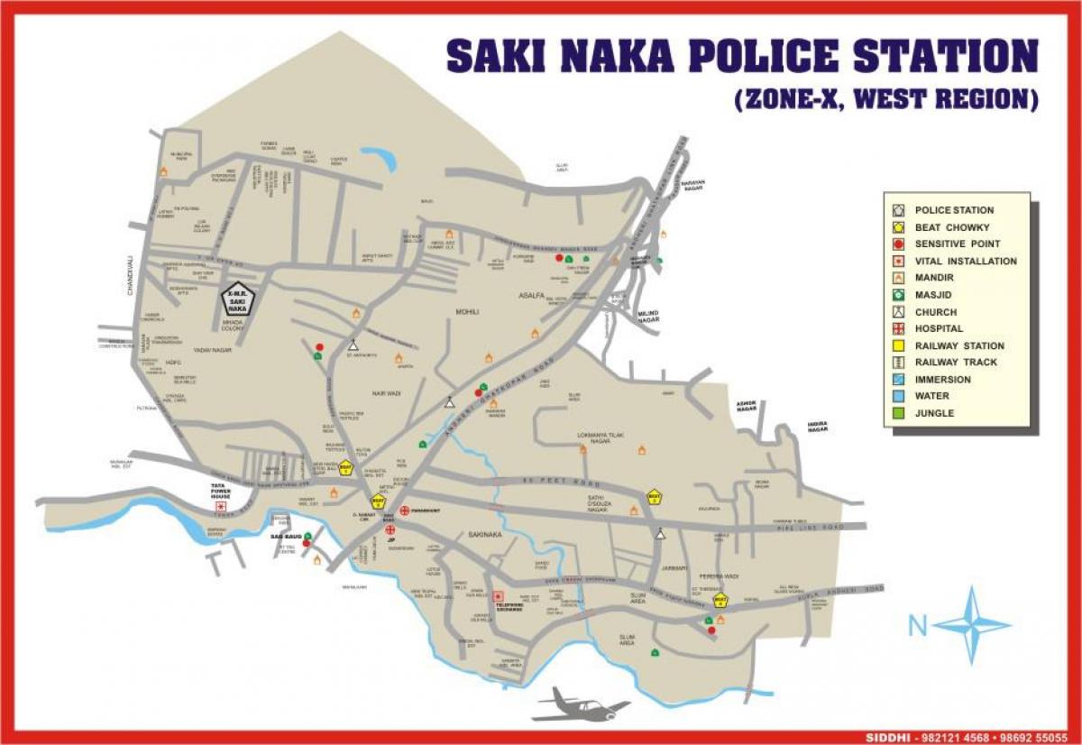 Mumbai Sakinaka mappa