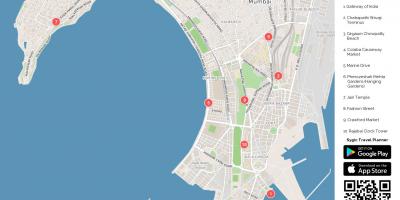Mappa di Marine drive Mumbai